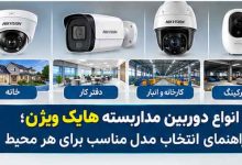 انواع دوربین مداربسته هایک ویژن